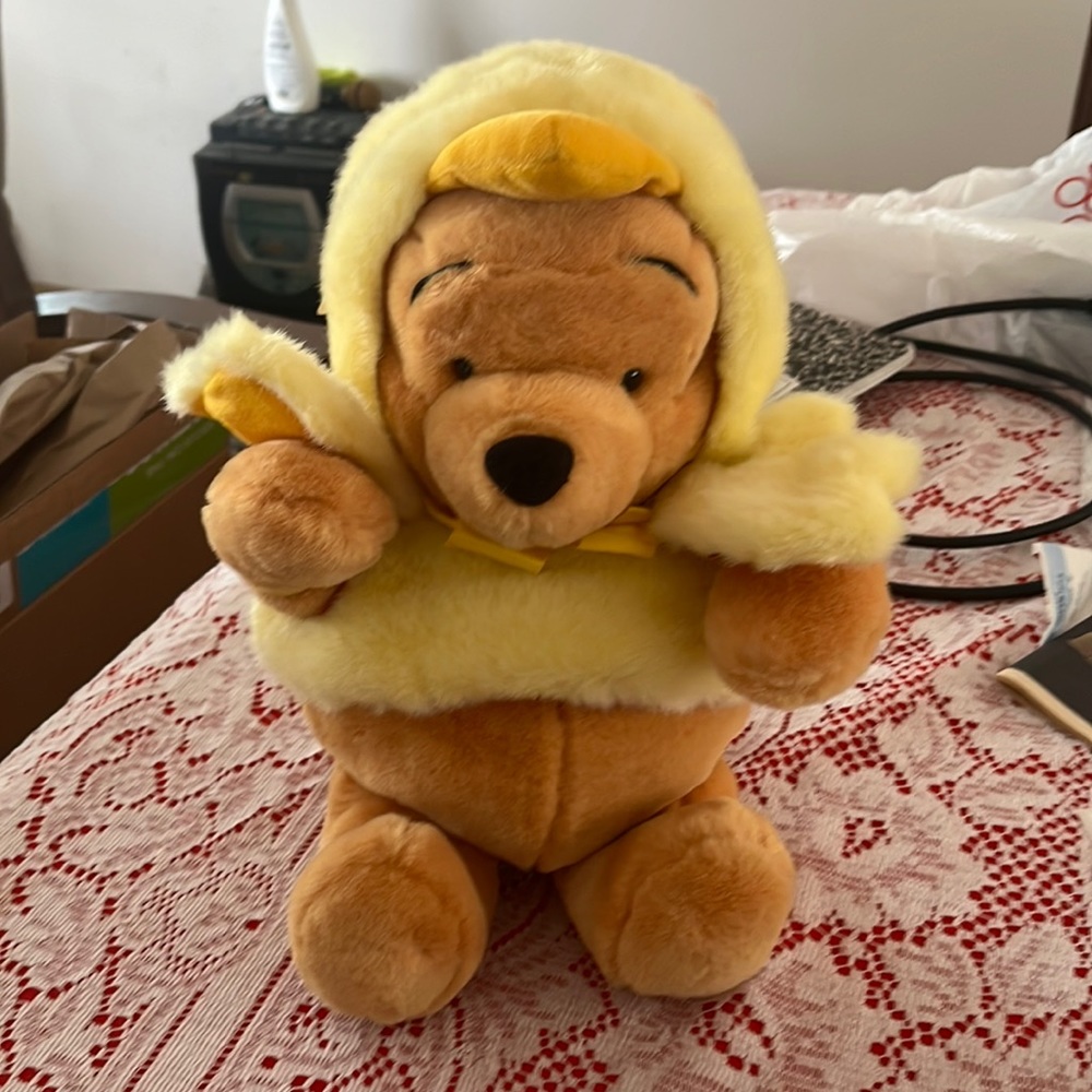 Easter pooh bear